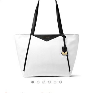 Authentic Michael Kors Venus Optic White/Black